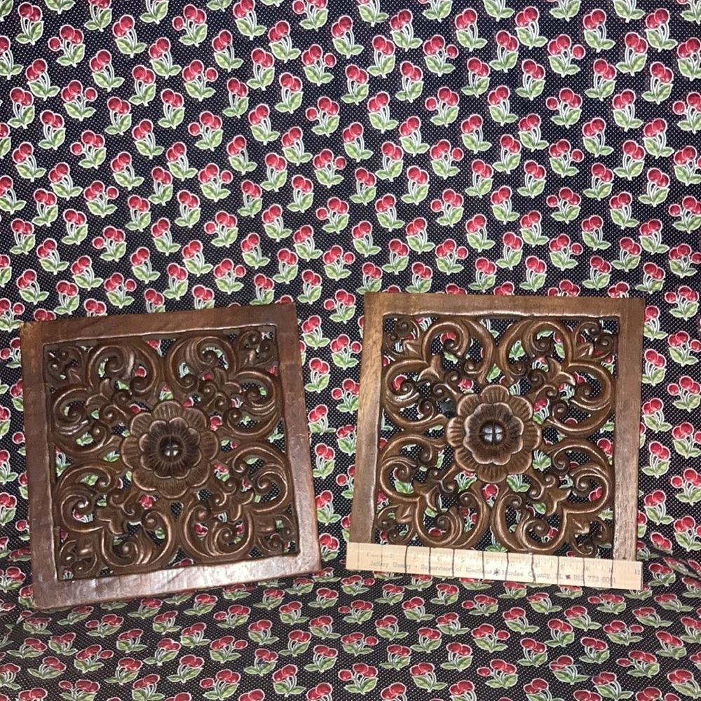 Wooden wall decor